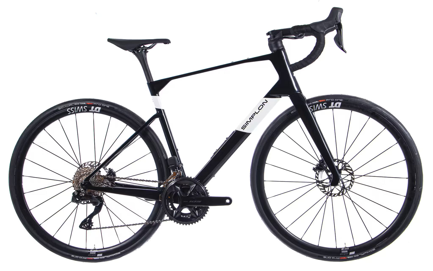 Simplon Kiaro Shimano 105 Di2-2x12 Black Saphire Metallic (Glossy) / Pearl
