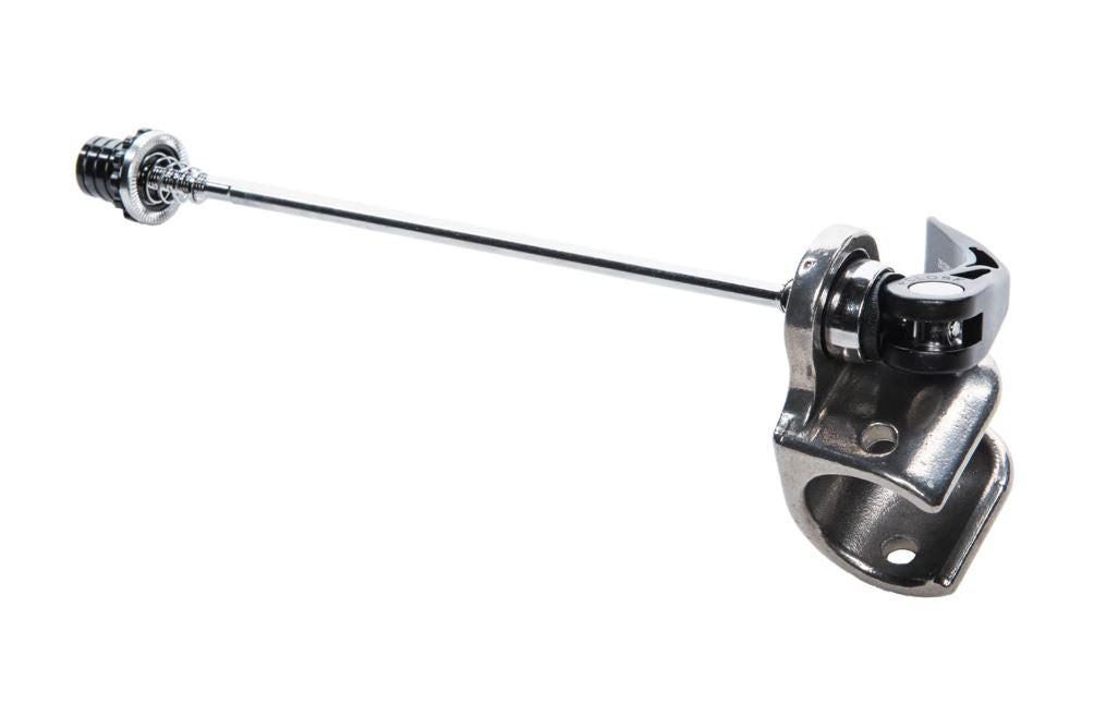 Thule Achskupplung mit QR Axle mount.