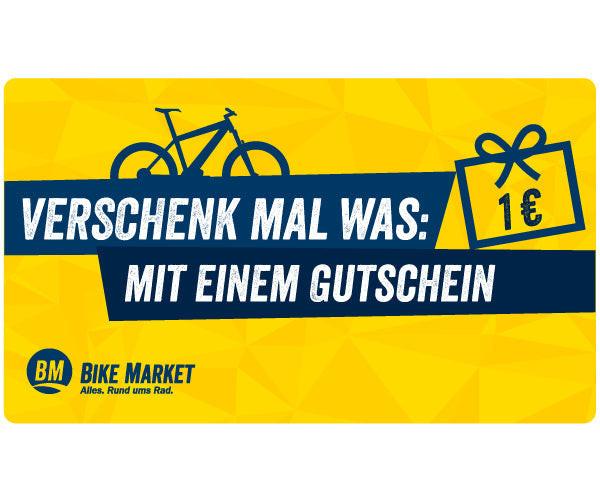 Bike Market Gutschein Gelb (Schwarz).