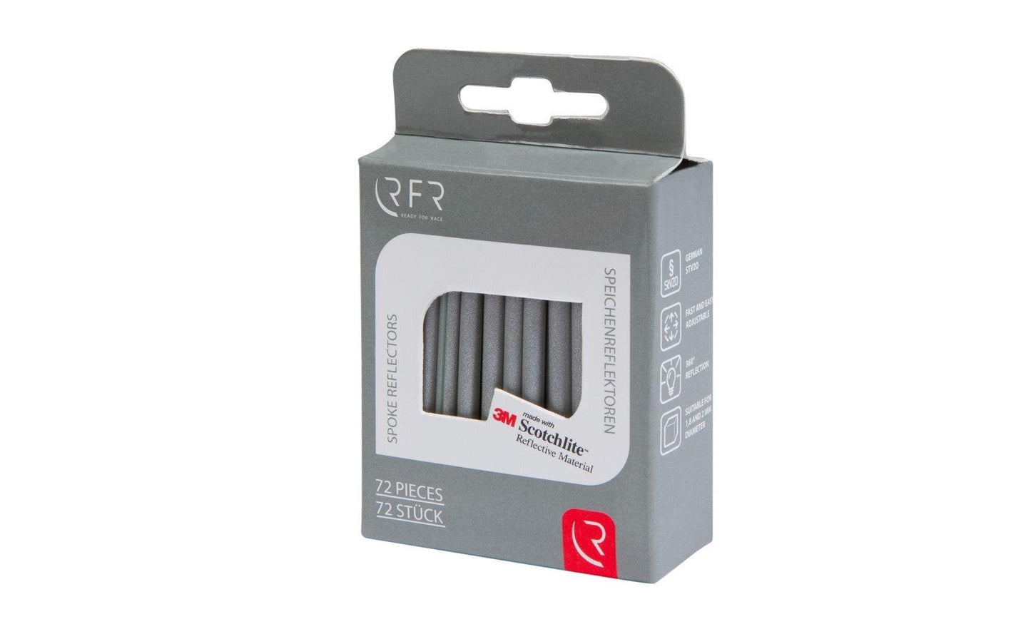 RFR Speichenreflektoren PRO (72 Stk.) silver.