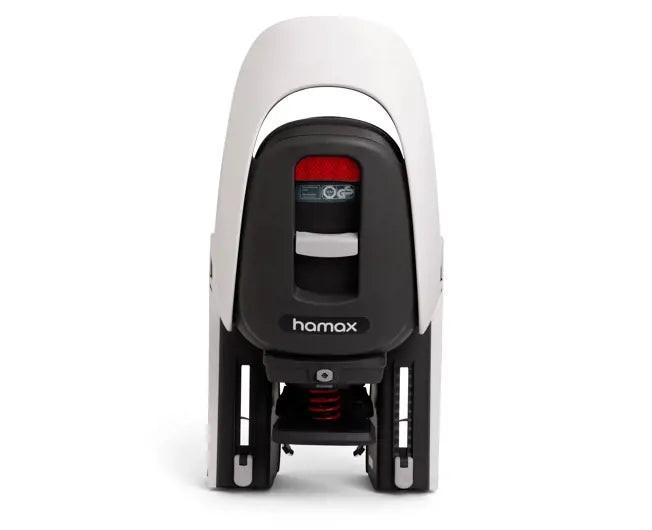 Hamax Caress für Gepäckträger grau/weiß/schwarz.