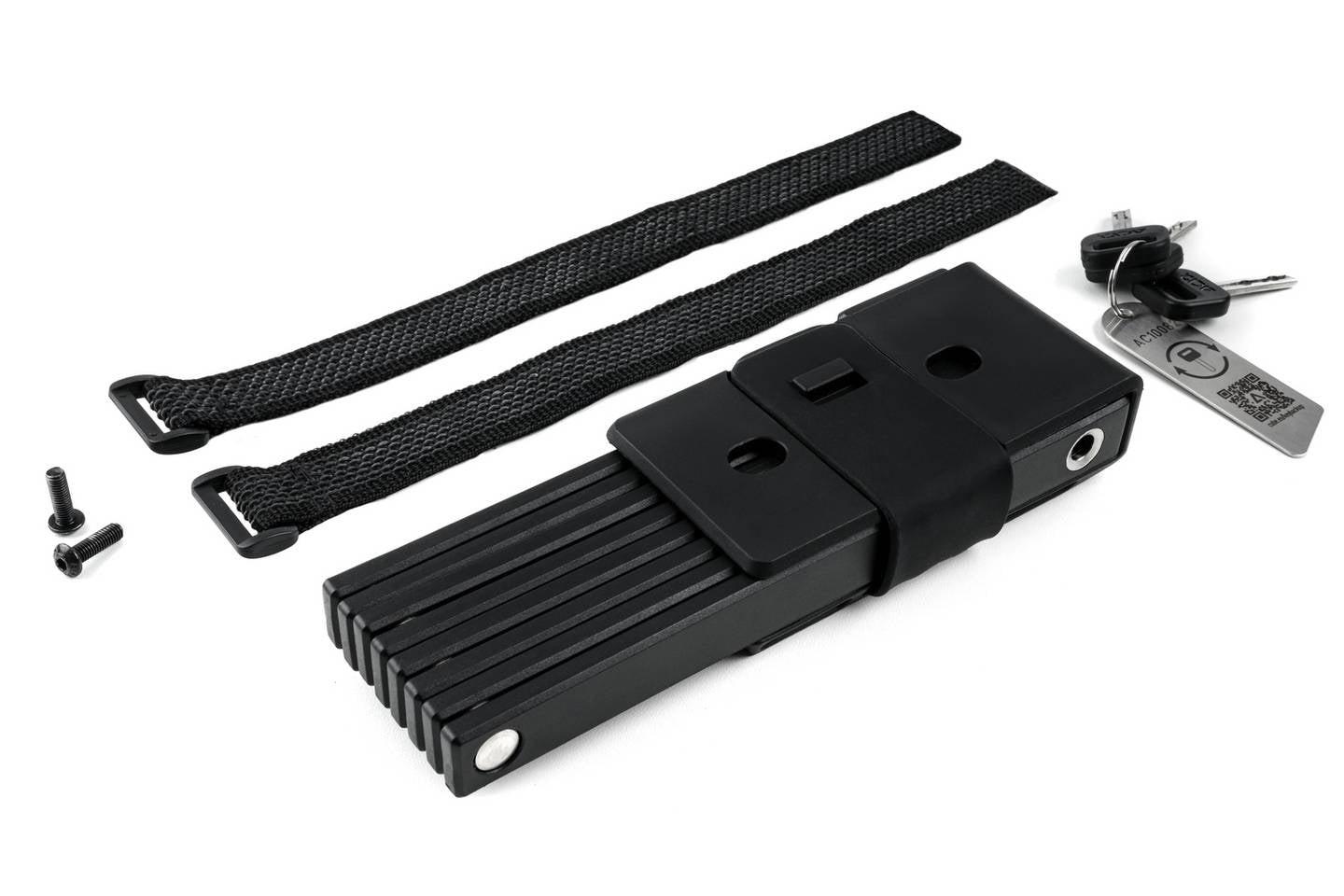 Acid Faltschloss RIGID K120 PURE black.