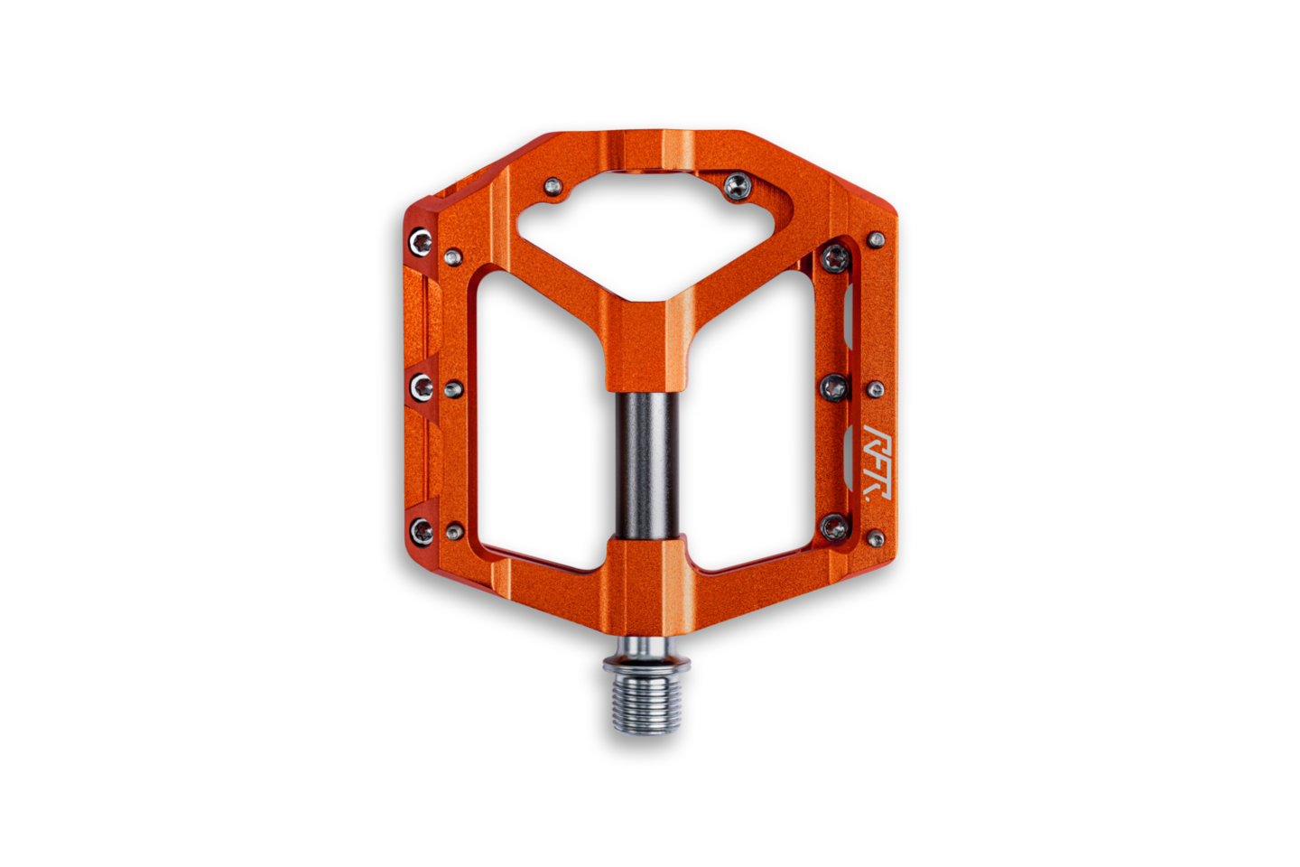 RFR Pedale Flat SLT 2.0 orange´n´grey