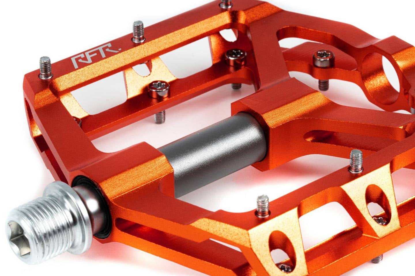RFR Pedale Flat SLT 2.0 orange´n´grey