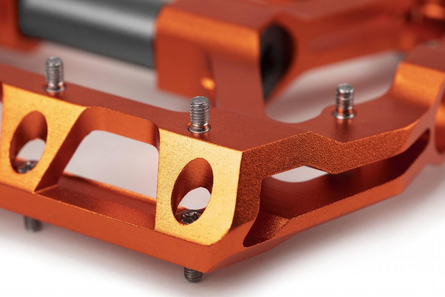 RFR Pedale Flat SLT 2.0 orange´n´grey
