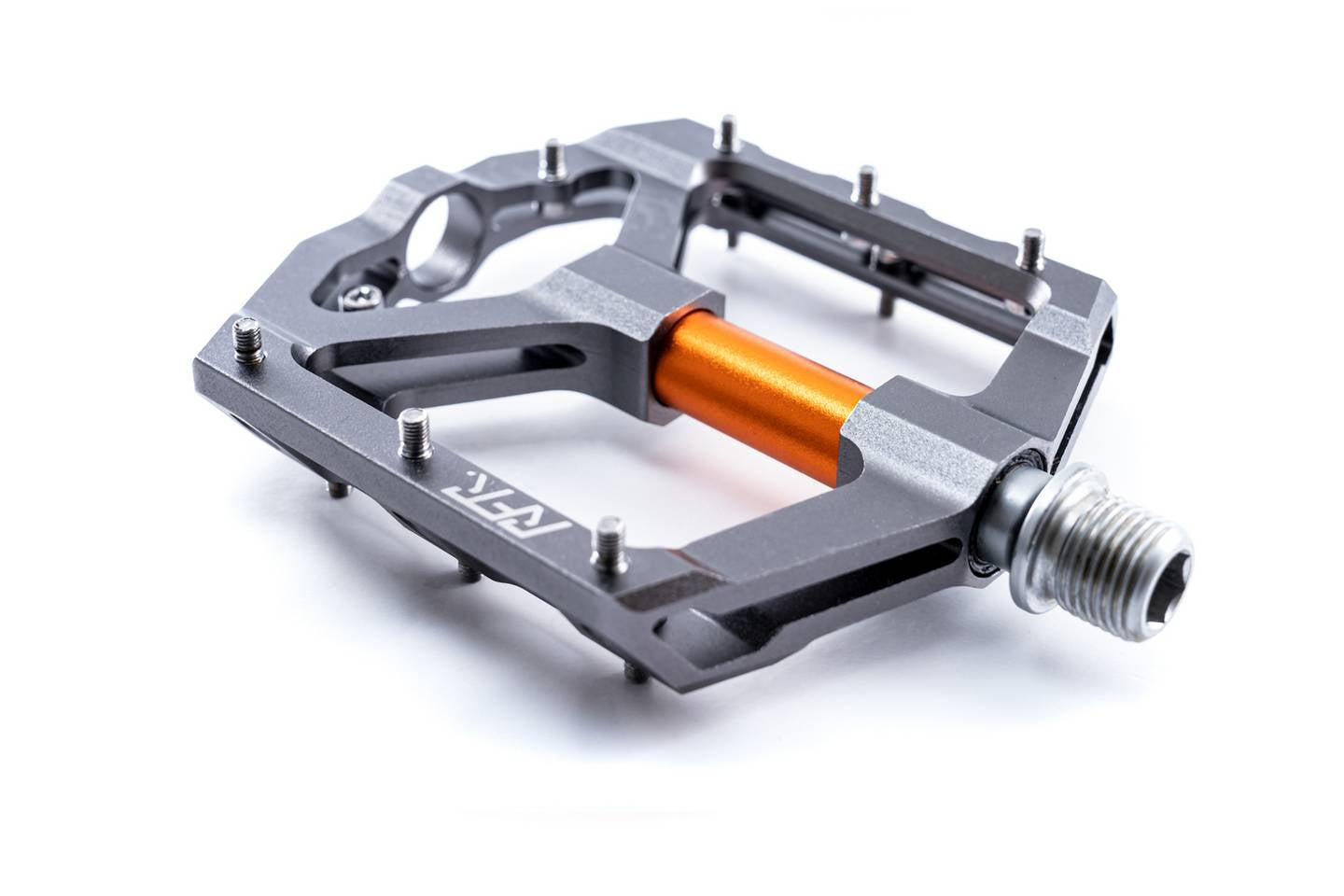 RFR Pedale Flat SLT 2.0 grey´n´orange