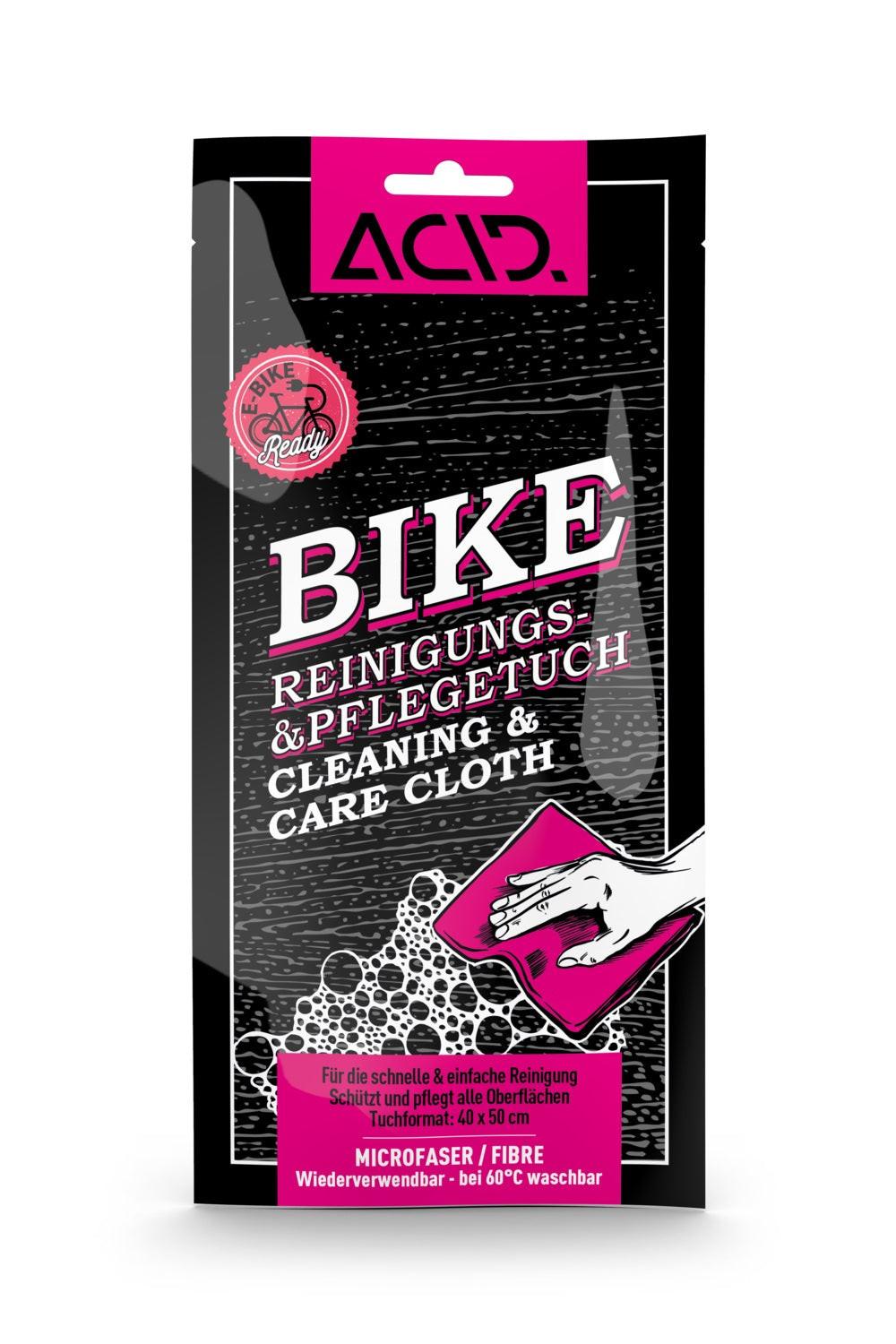 Acid Bike Reinigungs- & Pflegetuch.