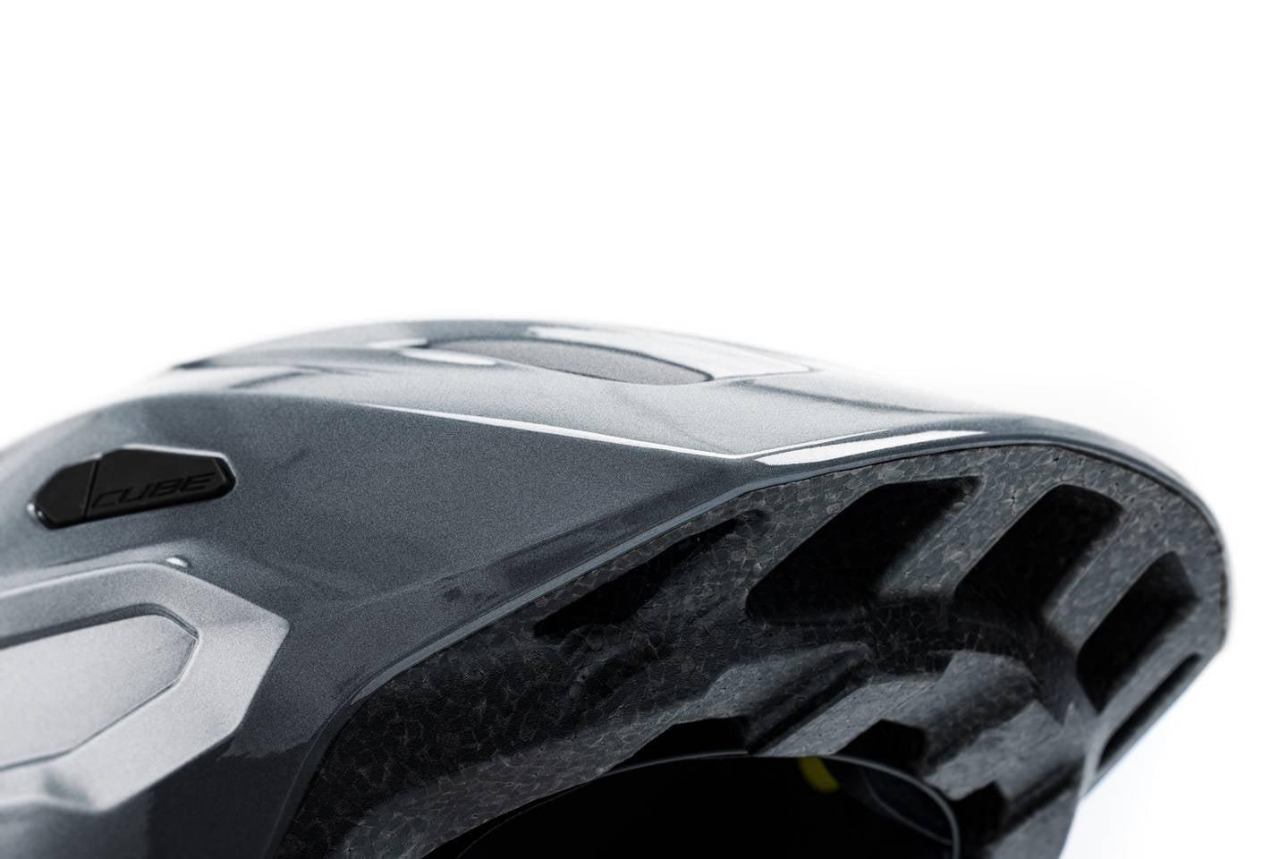 CUBE Helm LINOK Trailmotion glossy grey.