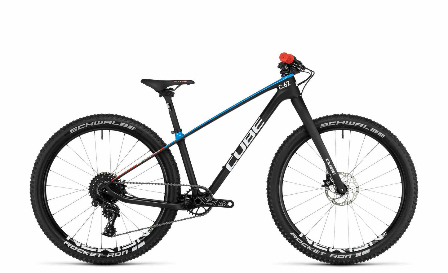 CUBE Elite 240 C:62 SLX carbon´n´blue´n´red