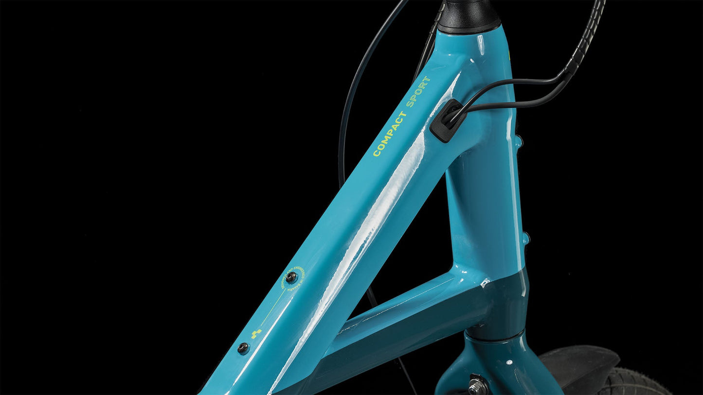 CUBE Compact Sport Hybrid 500 blue´n´lime