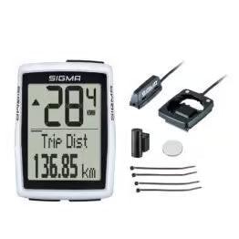 SIGMA Fahrradcomputer BC 12.0 WR weiß.