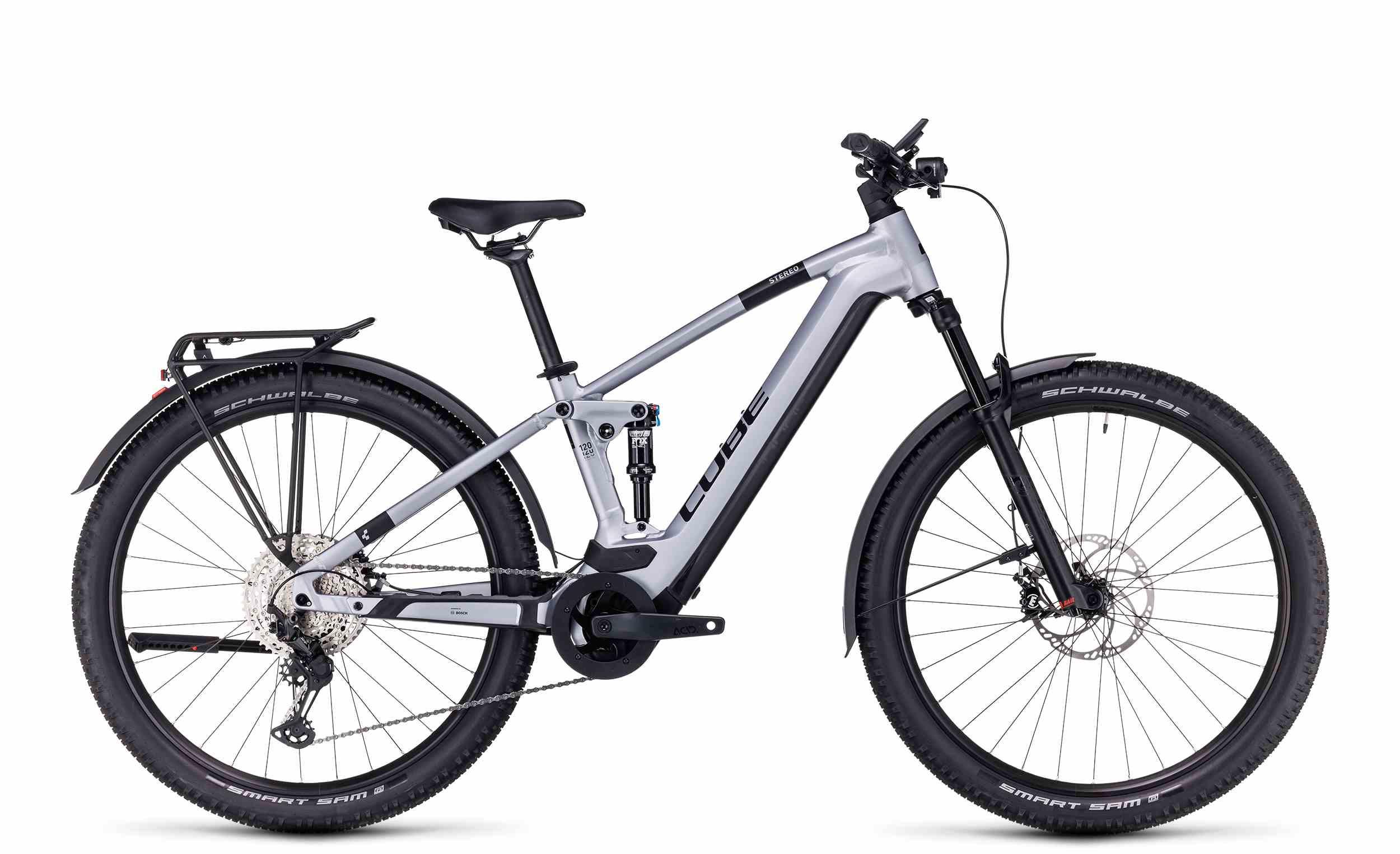 CUBE Stereo Hybrid 120 Race Allroad 750 polarsilver´n´black