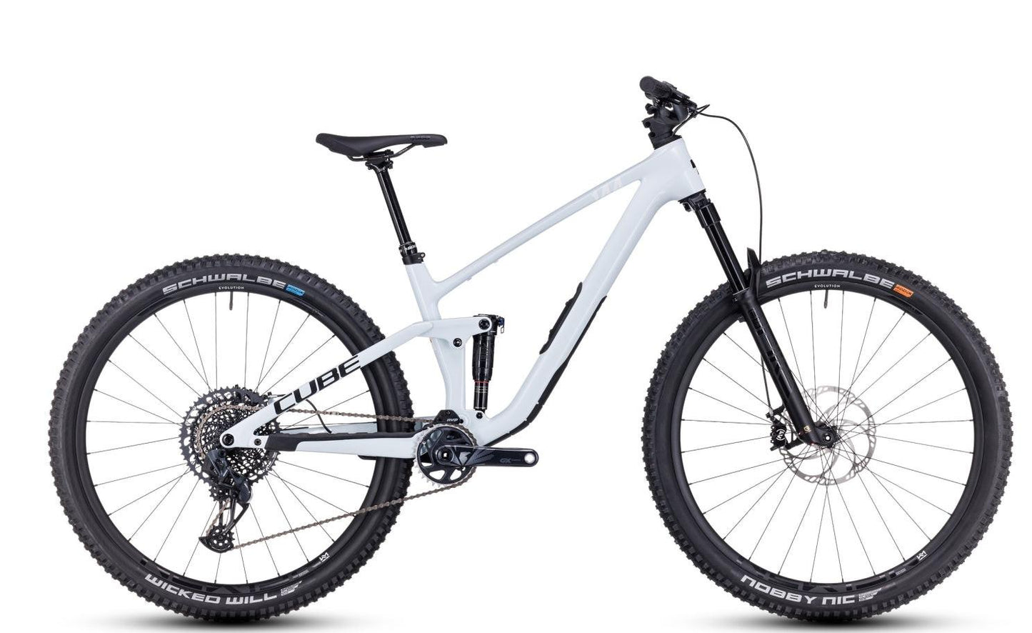 CUBE Stereo ONE44 C:68X SLX frostwhite´n´black.