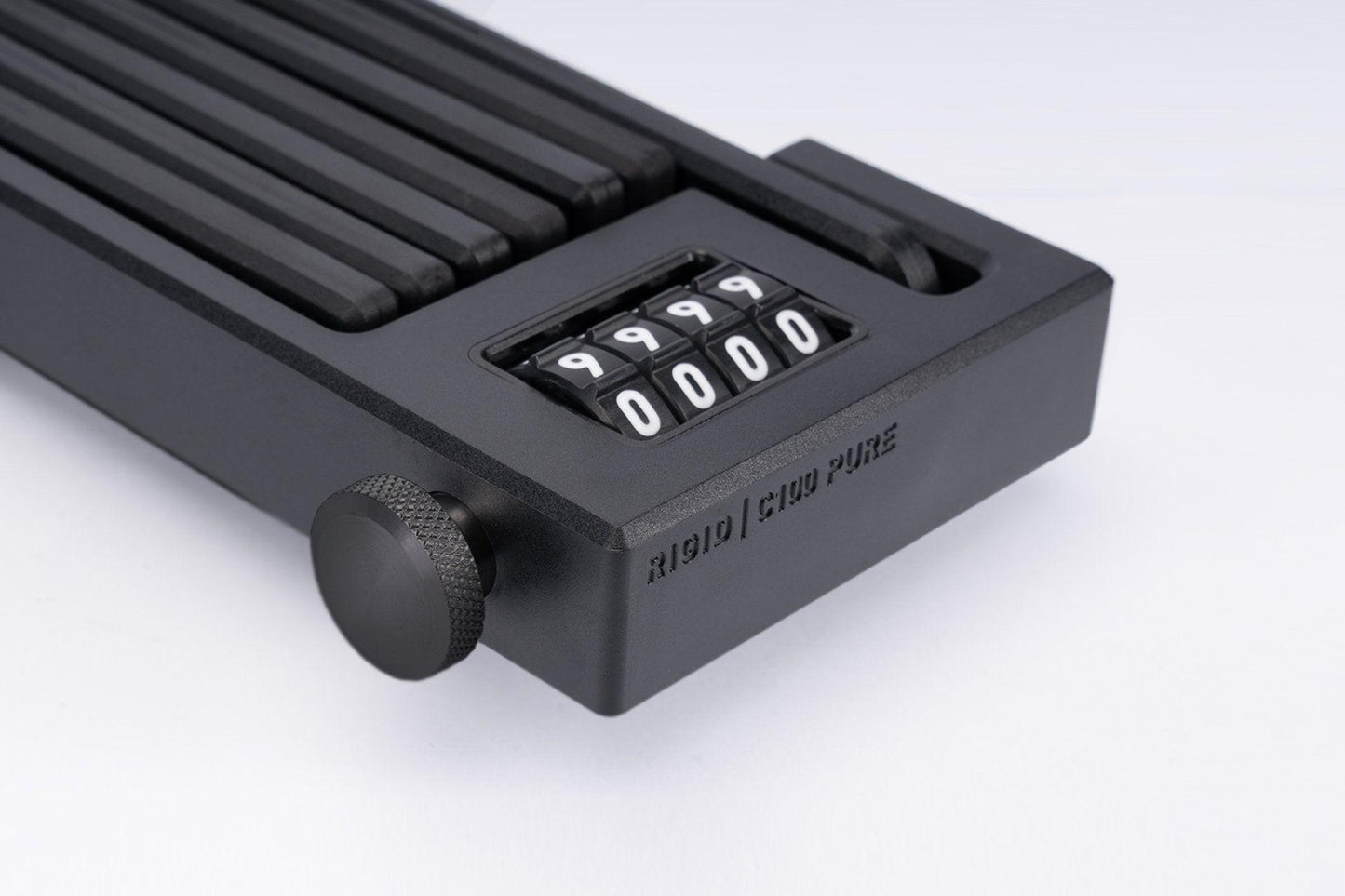 Acid Faltschloss RIGID PURE C100 black.