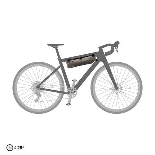 Ortlieb Frame-Pack RC Toptube 4L dark sand.