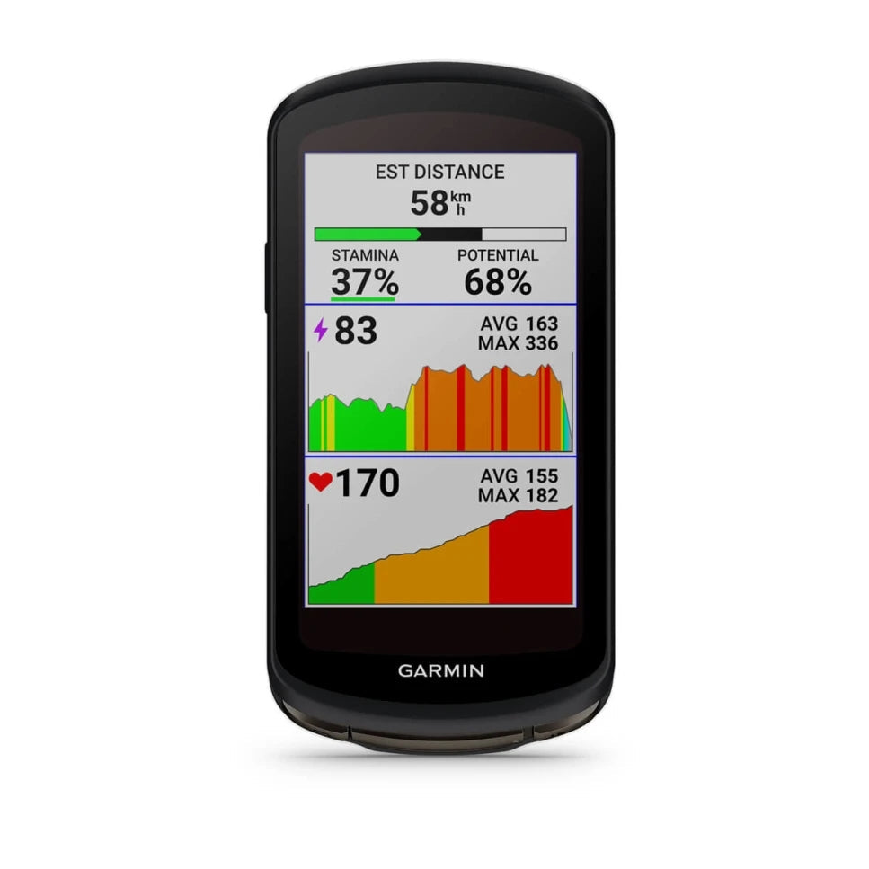 Garmin Edge® 1040 Solar, Einzelgerät black
