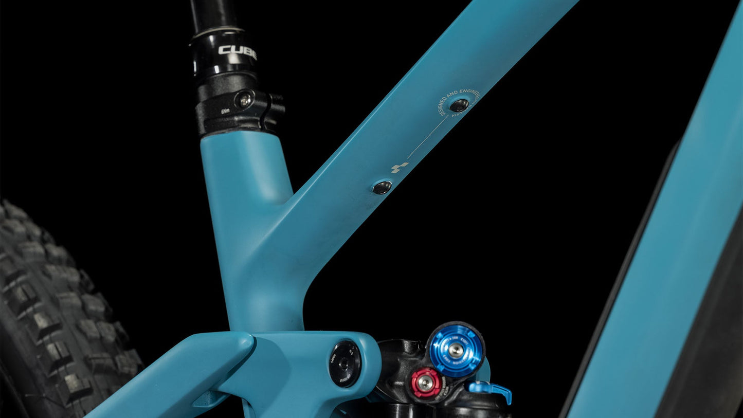 CUBE Stereo ONE55 C:62 SLX 29 bondiblue´n´grey