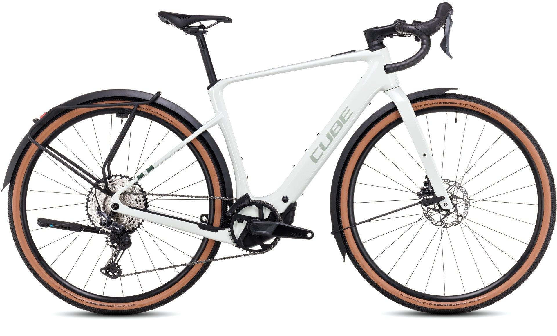 cube nuroad fahrradständer CUBE Nuroad Hybrid C:62 Race FE desertstone´n´green