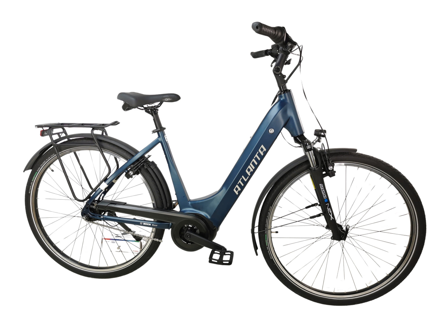 ATLANTA Rückenwind IN 1.0 RT 28er Wave 625W Blau-Grau/ Braun