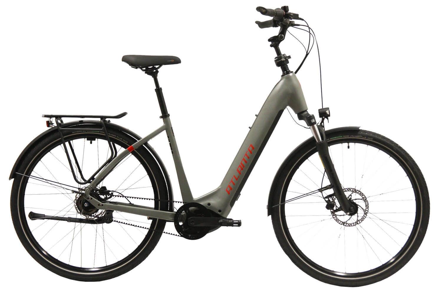 damenfahrrad atlanta ATLANTA Rückenwind IN 6.0 Wave 750W grau/schwarz