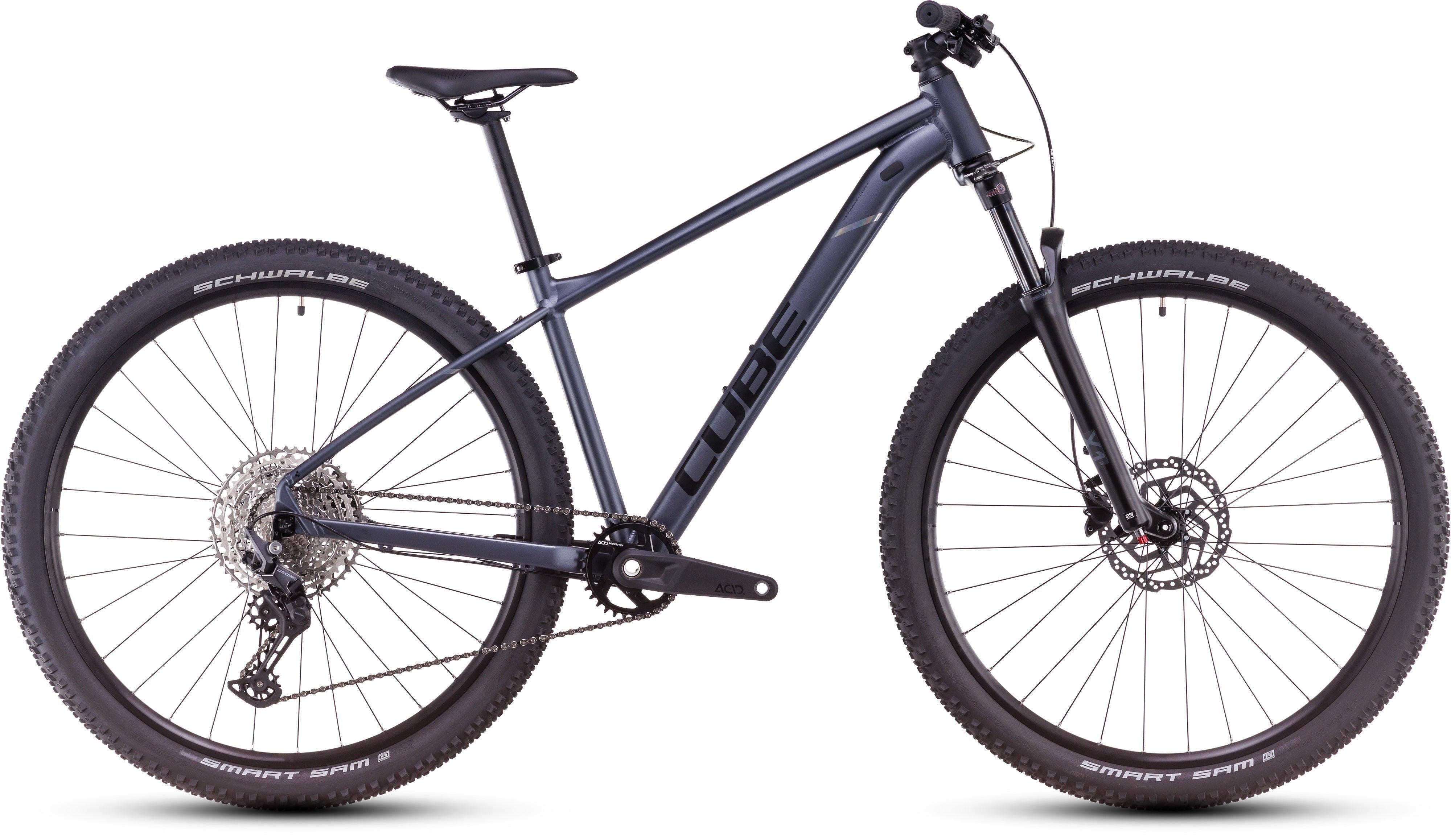 cube sattel mtb herren CUBE Attention Pro metallicgrey´n´black