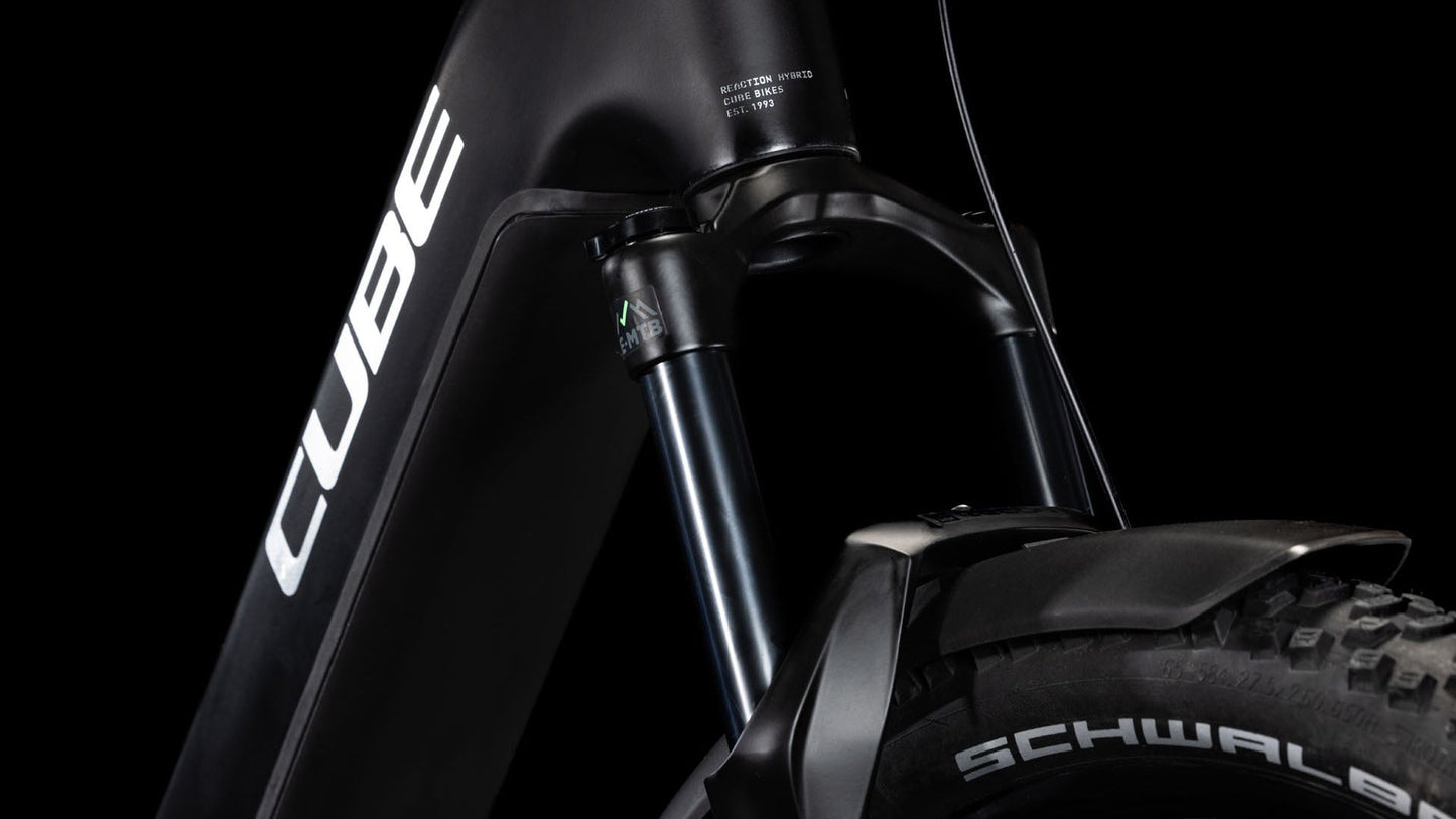 CUBE Reaction Hybrid Race 800 Allroad black´n´metal