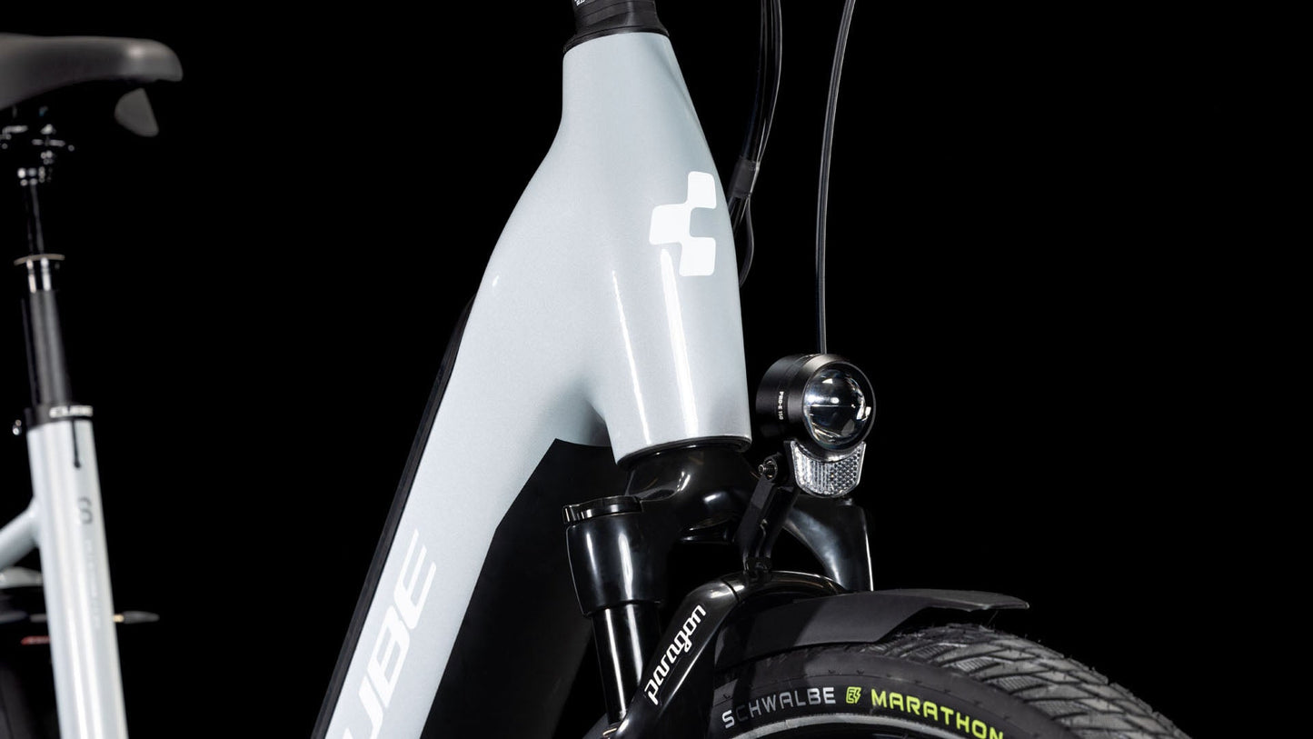 CUBE Supreme Hybrid Deluxe SLX 625 polargrey´n´white