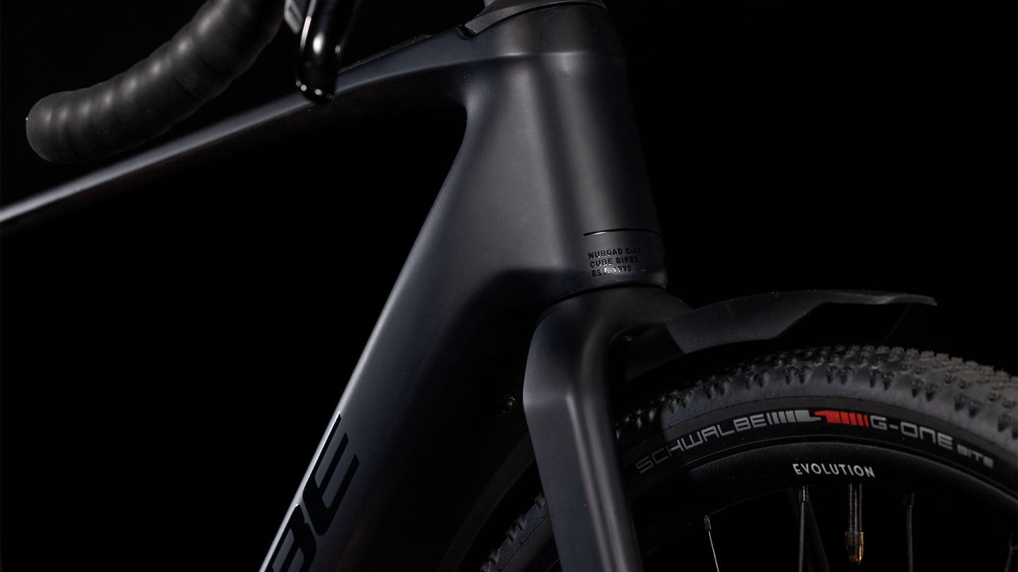 CUBE Nuroad Hybrid C:62 SLX FE 400X carbon´n´glossy