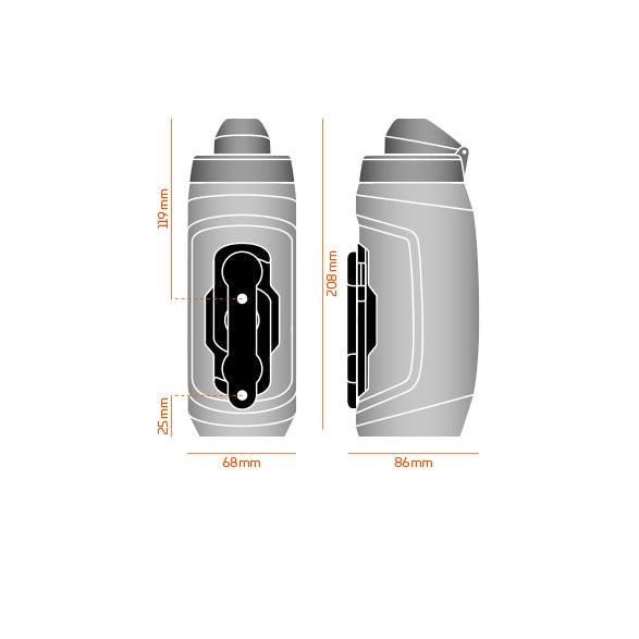 Fidlock TWIST BOTTLE 590ml SET mit Halterungen.