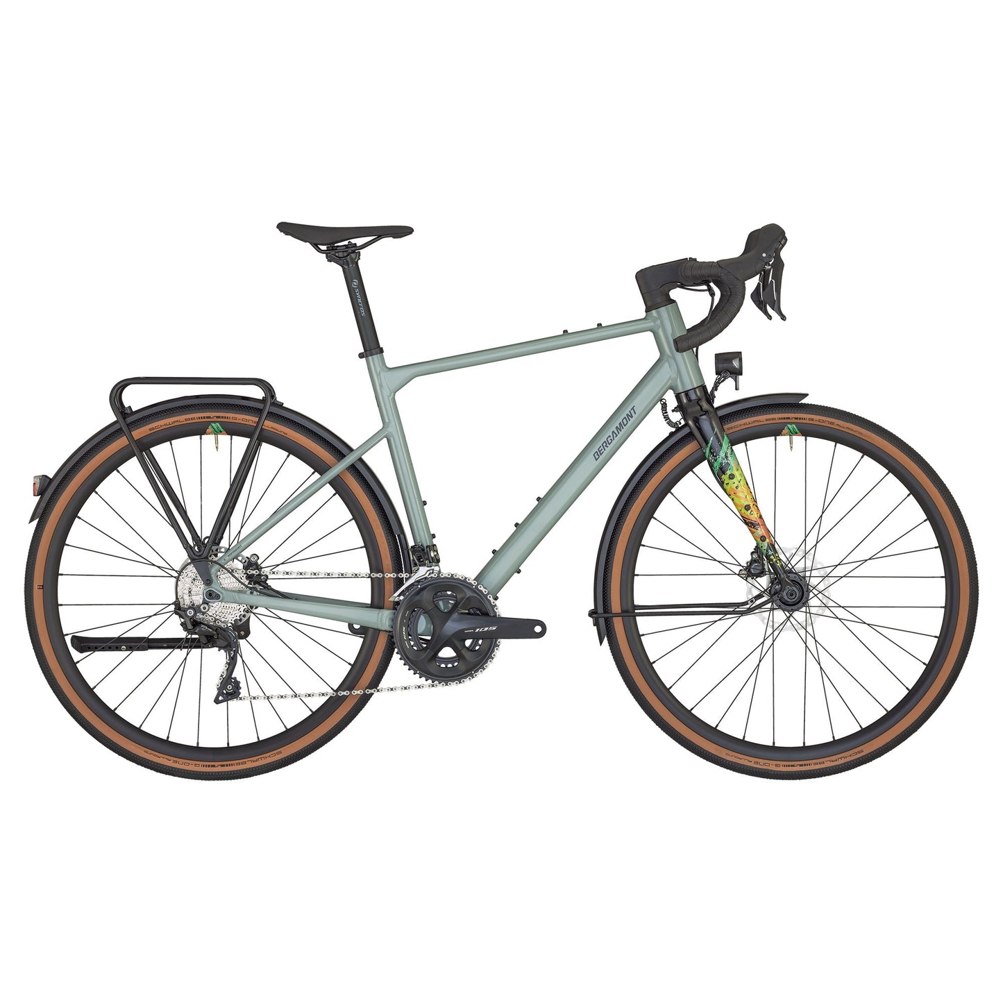 Bergamont Grandurance RD 7 shiny rainy green