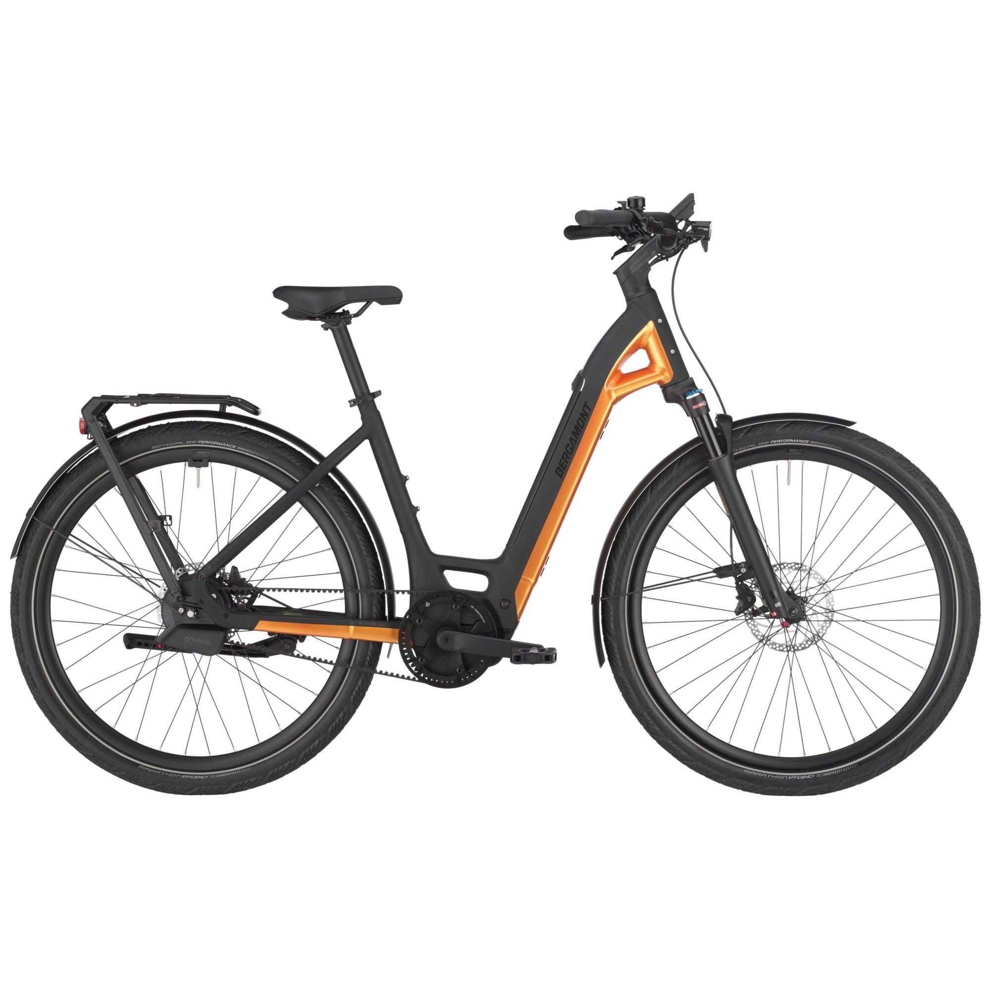 bergamont mountainbike e-bike Bergamont E-Ville 10 Belt yellow sunrise