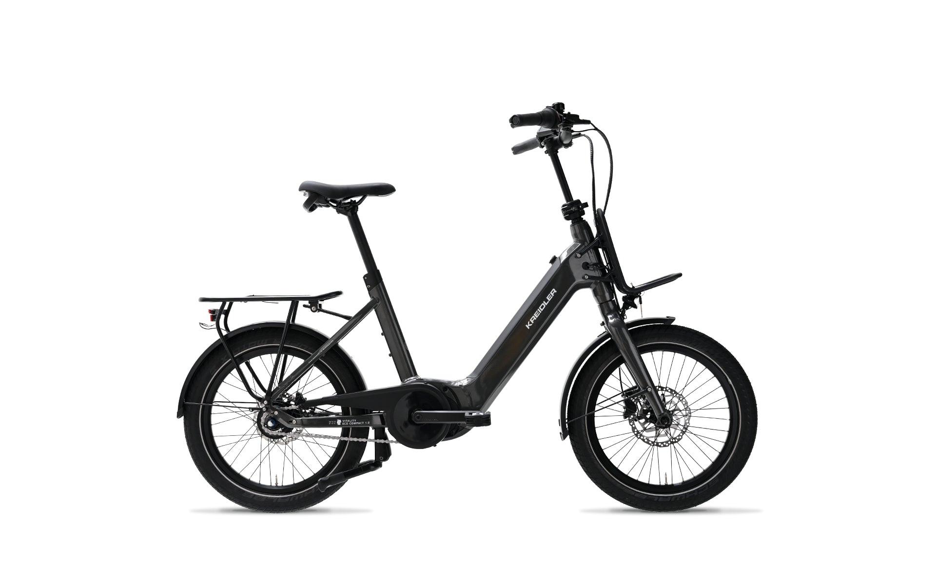 kreidler fahrrad & e-bike KREIDLER Vitality Eco Compact 1.0 FL dunkelgrau glänzend