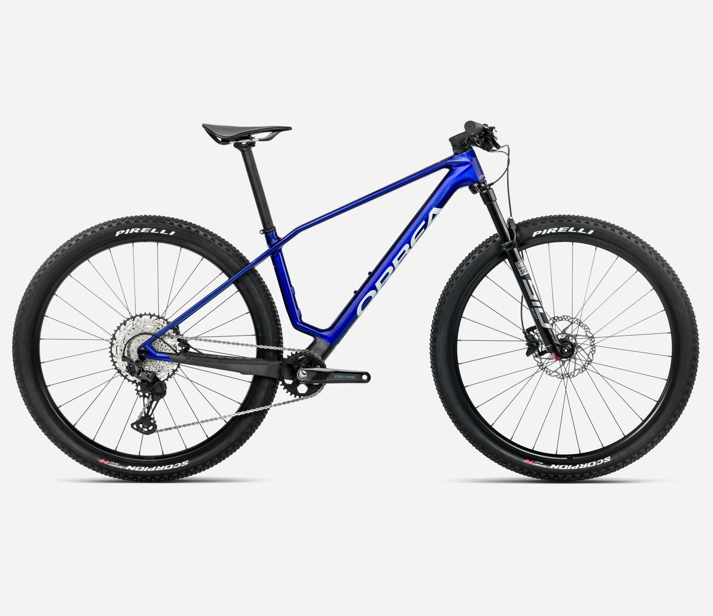 Orbea ALMA M30 Blue - Carbon View