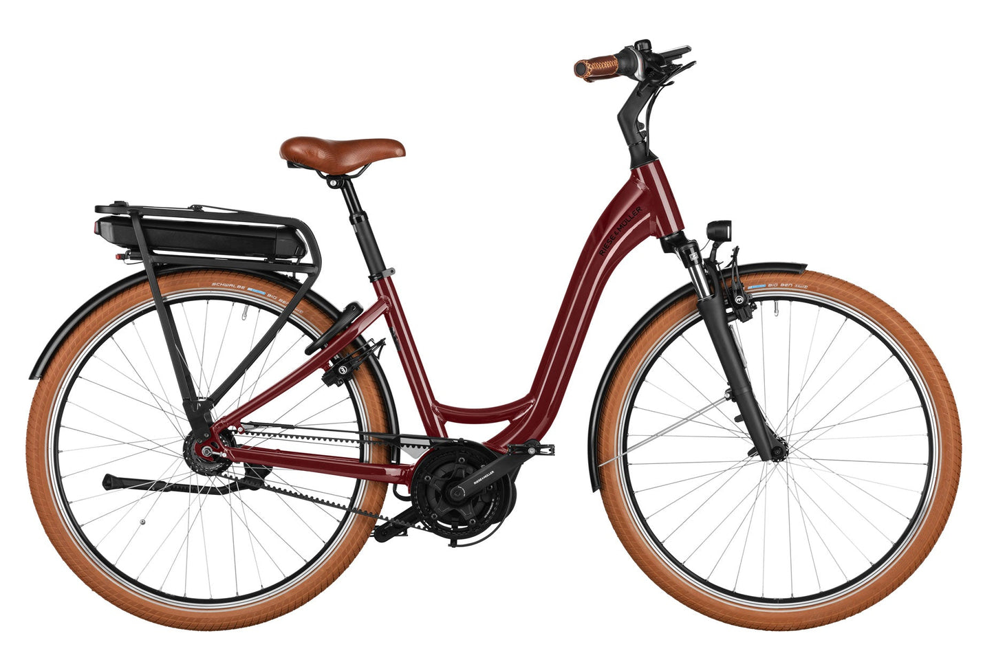 Riese & Müller Swing4 Rücktritt 500Wh Kiox300 bordeaux