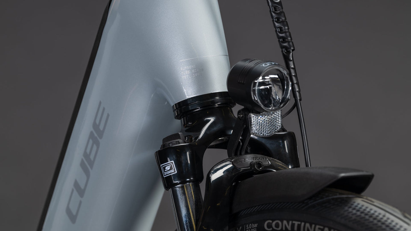 CUBE Supreme Hybrid Comfort ONE 600 foggrey´n´reflex