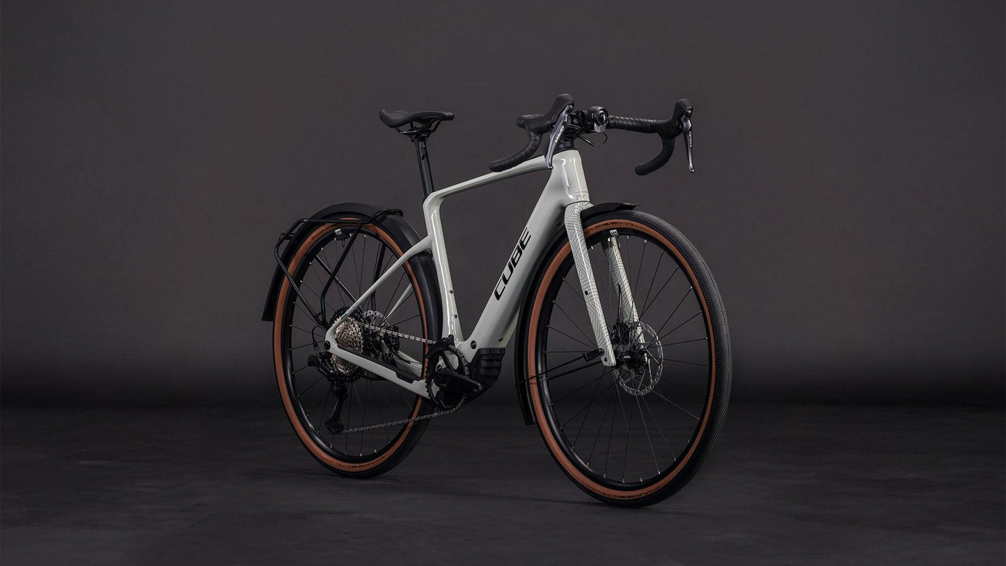 CUBE Nuroad Hybrid C:62 Race 400X FE reedbeige´n´black.
