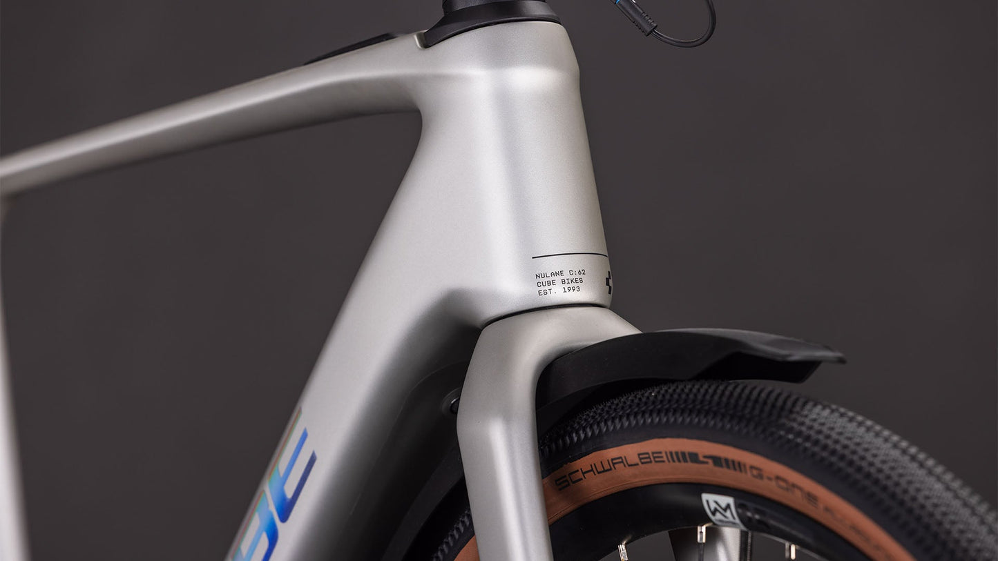 CUBE Nulane Hybrid C:62 Race 400X FE sleekgrey´n´prism