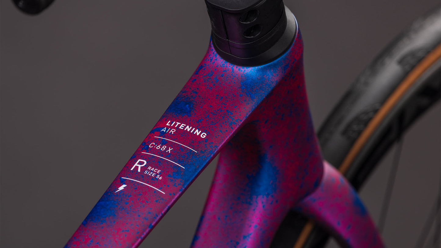 CUBE Litening AIR C:68X Race dazzlepink´n´blue