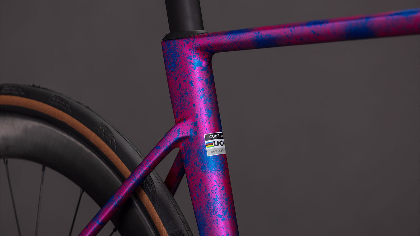 CUBE Litening AIR C:68X Race dazzlepink´n´blue