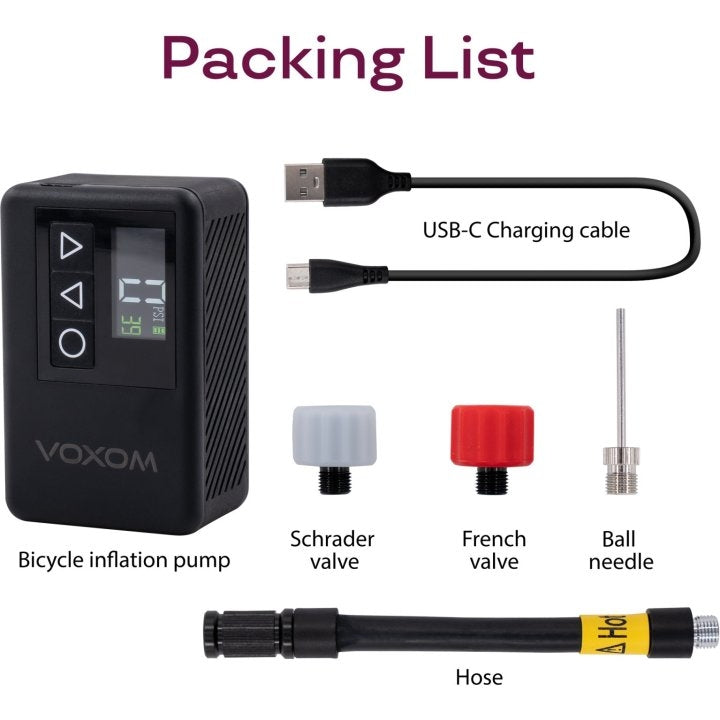 Voxom elektrische Pumpe EPu2;schwarz;.
