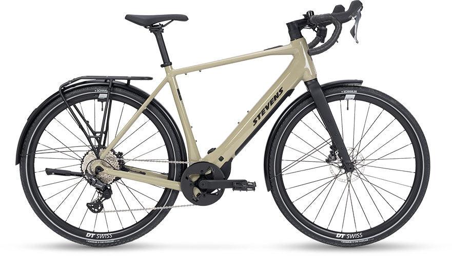 gravel bike damen stevens STEVENS E-Getaway 7.4.1 FEQ light khaki