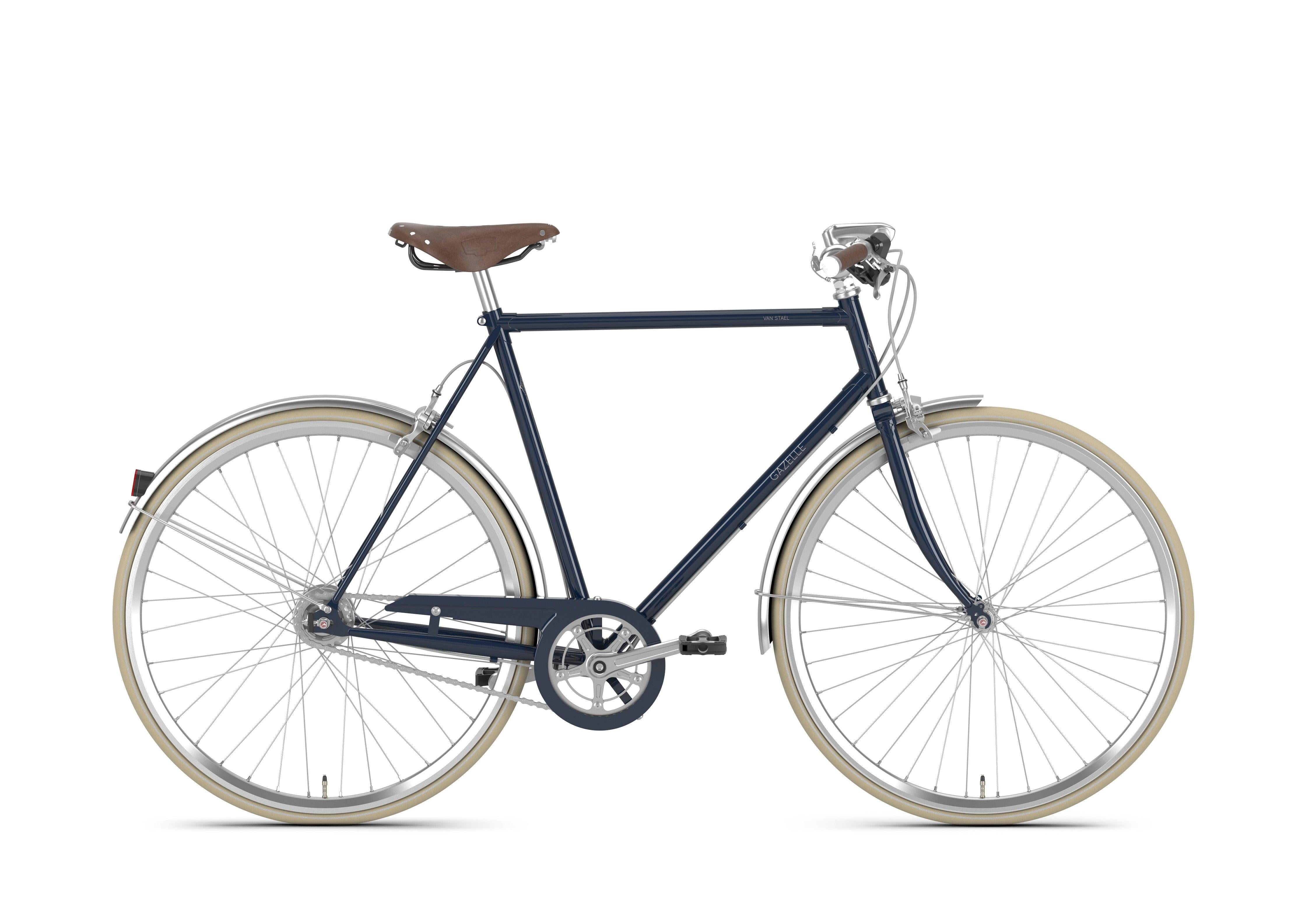 günstige gazelle fahrräder Gazelle Van Stael navy blue glänzend