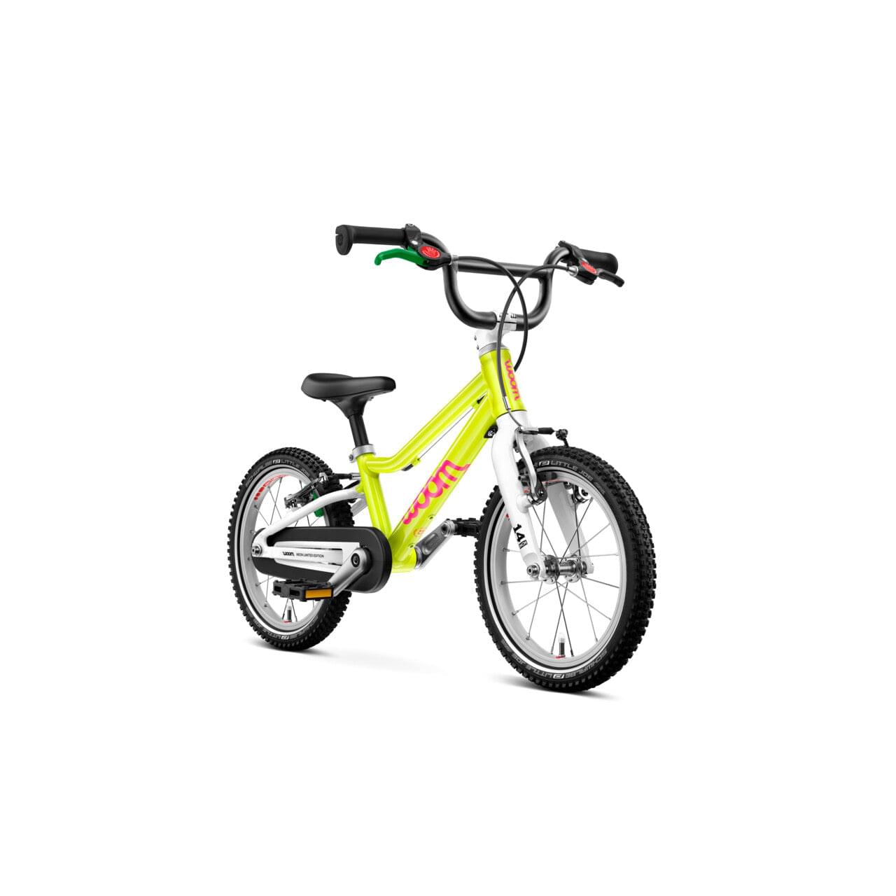 woom GO 2 neon lime.