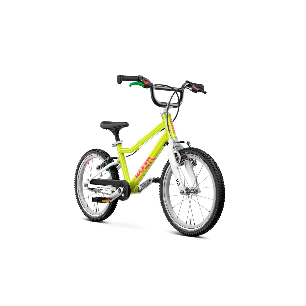 woom GO 3 Automagic neon lime.