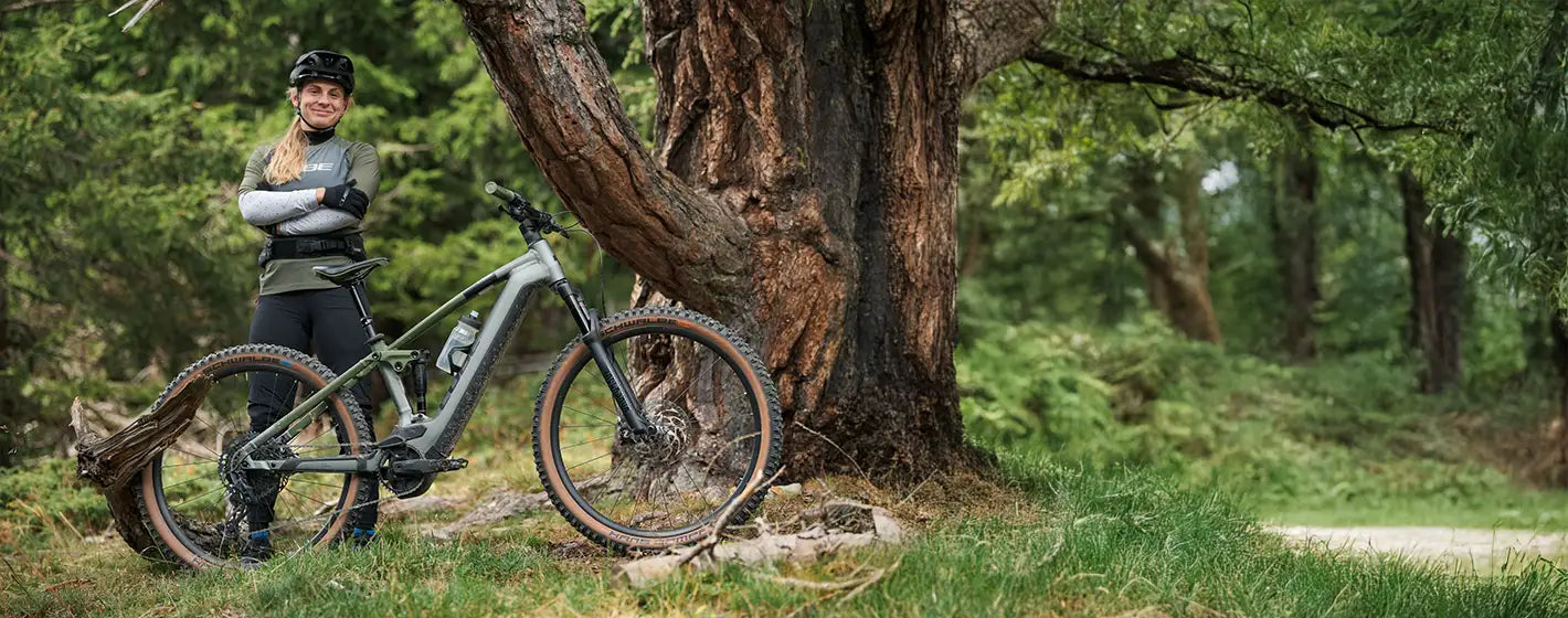 Das CUBE Stereo Hybrid bei einem Ausflug