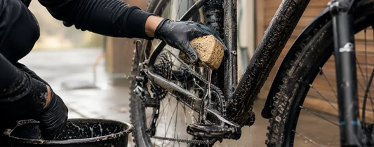 Fahrradpflege bei Salz