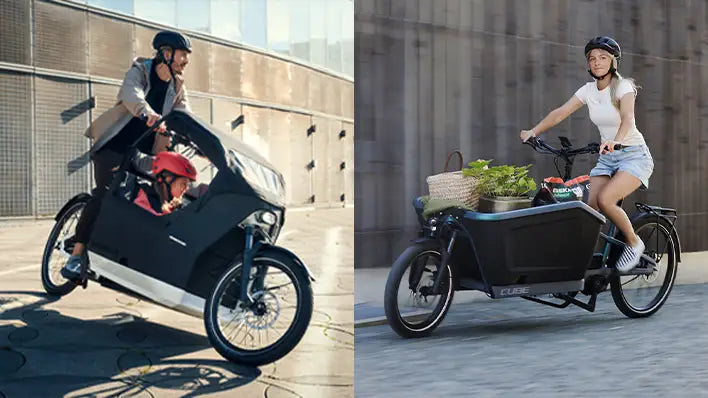 E-Lastenrad Unterschiede