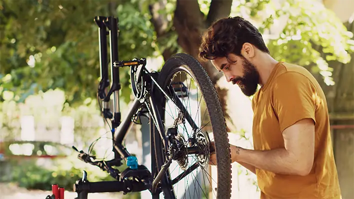 Fahrradwartung nach dem Sommer