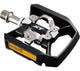 Shimano Pedal DEORE XT PD-T8000, einseitig SPD/Plattform, schwarz.
