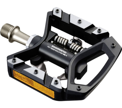 Shimano Pedal DEORE XT PD-T8000, einseitig SPD/Plattform, schwarz.